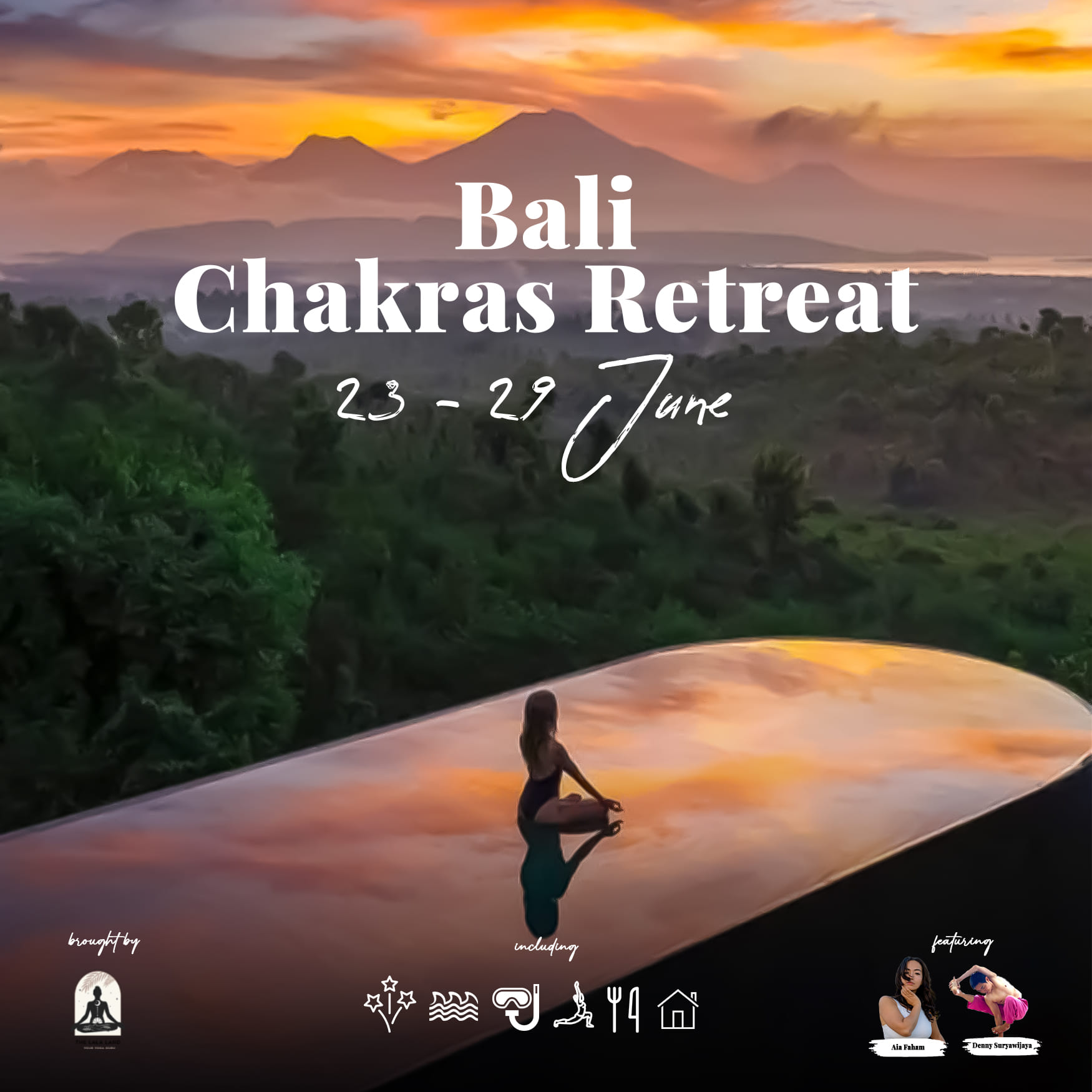 The Chakras Bali Yoga Retreat! The LaLa Land
